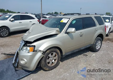 2011 Ford Escape Limited из США, поврежденный, VIN 1FMCU9E70BKB08598